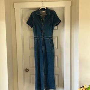 NWOT Altard State Denim Jumpsuit